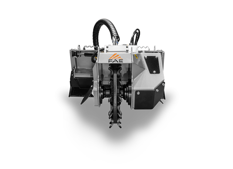 SCL/RCU75, Stump cutters for remote controlled tracked carrier
